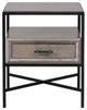 Fairfield® Expedition Black/Grecian Clay End Table-1