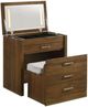 Elements International Malibu Walnut Dressing Table-0