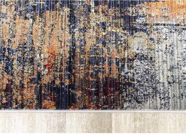 Kalora Interiors Serene Red Blue Beige 7'10" x 10'6" Rug-3