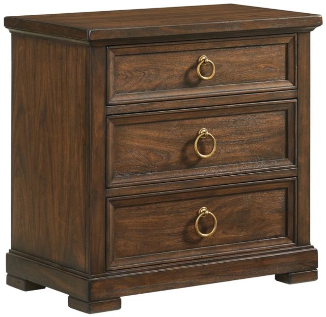 Lexington Home Silverado Napa Walnut Nightstand-0