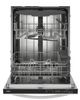 Whirlpool® 24" White Top Control Built In Dishwasher-1