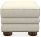 La-Z-Boy® Pembroke Premier Snow Ottoman with Nailhead Trim-1