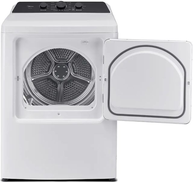 Midea® 7.0 Cu. Ft. White Front Load Electric Dryer-2