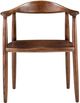 Forty West Jared Dark Walnut Accent Chair-2