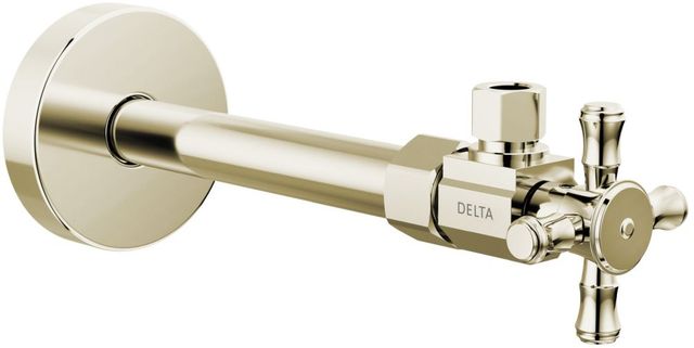 Delta Polished Nickel Supply Stop Valve-0