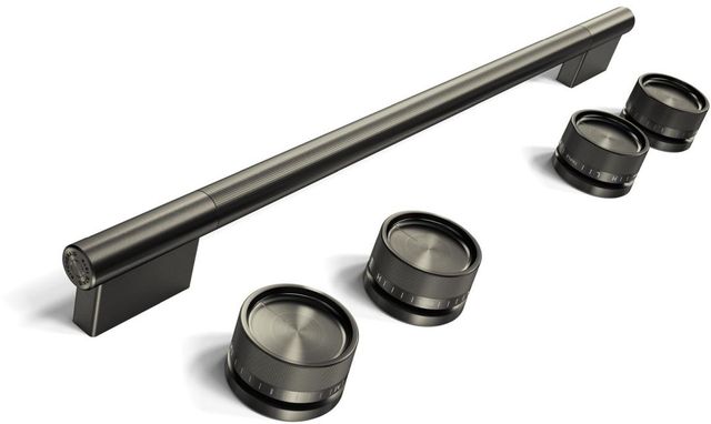 KitchenAid® Black Ore Slide-In Convection Range Handle and Knob Kit-0