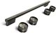 KitchenAid® Black Ore Slide-In Convection Range Handle and Knob Kit-0