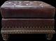ACME Furniture Anondale Cherry/Espresso Leather Ottoman-3