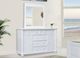 Cottage Creek Furniture Beachfront White Mirror-2