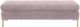 TOV Furniture Delilah Blush Textured Velvet Bench-1