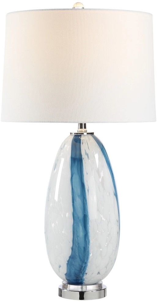 Renwil® Everren Solis Blue Table Lamp-3