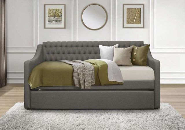 Homelegance® LaBelle Gray Youth Twin Daybed with Trundle-1