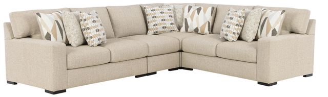 Benchcraft® Laurelgrove 4-Piece Pebble Modular Sectional-0
