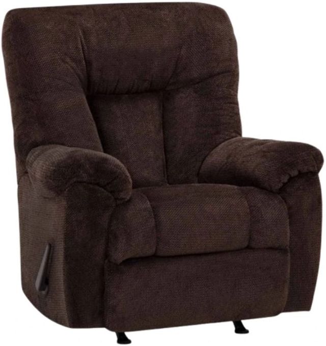 Franklin™ Connery Earth Chocolate Manual Rocker Recliner-0