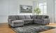 Benchcraft® Birkdale Court 3-Piece Gray Left-Arm Facing Sectional and Chaise-5