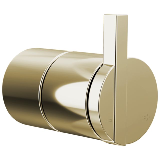 Brizo Frank Lloyd Wright® Brilliance® Polished Nickel Pressure Balance Lunar Handle  Valve Kit-0