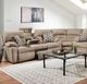 Franklin™ Tribute Colby Stone Dual Power Reclining Sofa-1