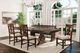 Elements International Stone 6-Piece Charcoal Dining Set-1