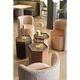 Fairfield® Customizable Honeycomb Upholstered Drink Table-1