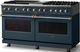 Viking® 5 Series 60" Squall Pro Style Dual Fuel (NG) Range with Brushed Brass Trim-2