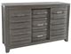 Jofran Inc. Altamonte Brushed Gray 54" Server-0