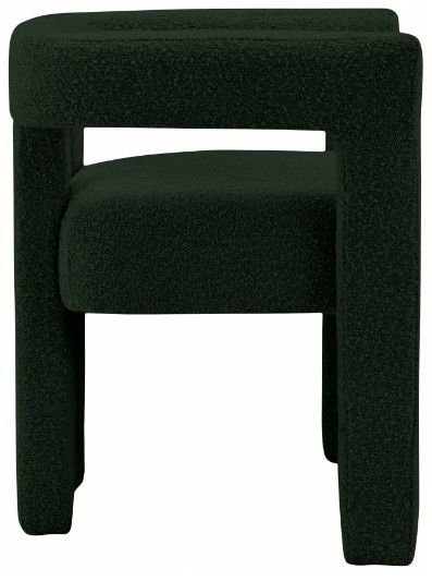 Meridian Furniture Athena Green Accent Dining Arm Chair-2