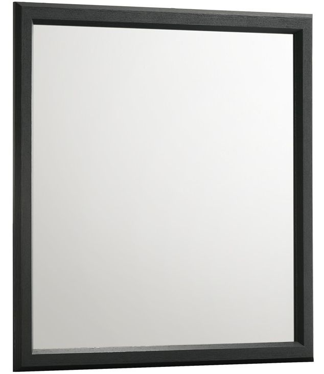 Crown Mark Charlie Charcoal Dresser Mirror-0