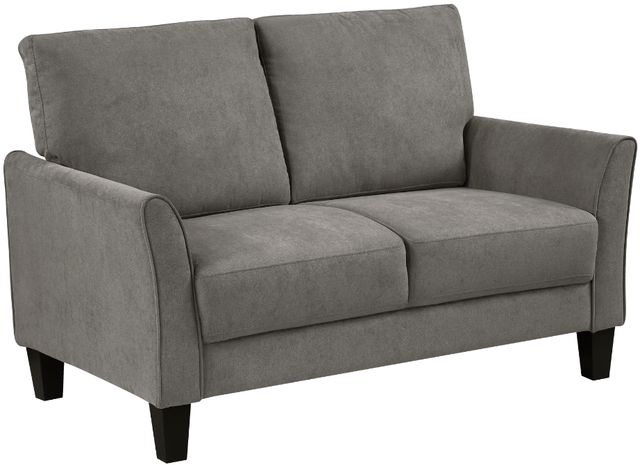 Homelegance® Aliana Chocolate Loveseat-0