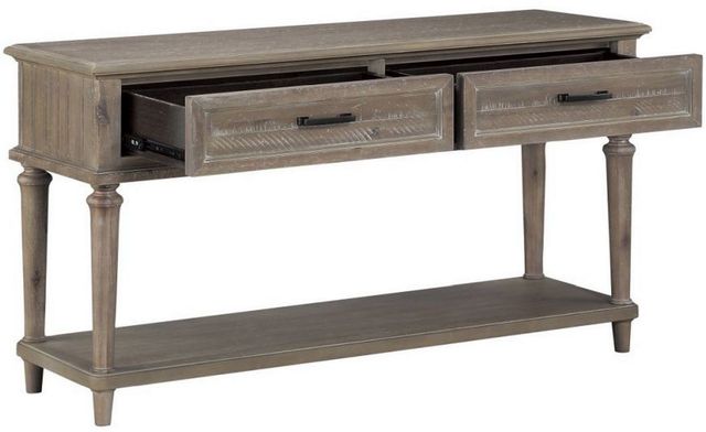 Mazin Furniture Cardano Driftwood Light Brown Sofa Table-2