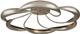 Currey & Company Caroube Champagne/Contemporary Silver Semi-Flush Lighting-2