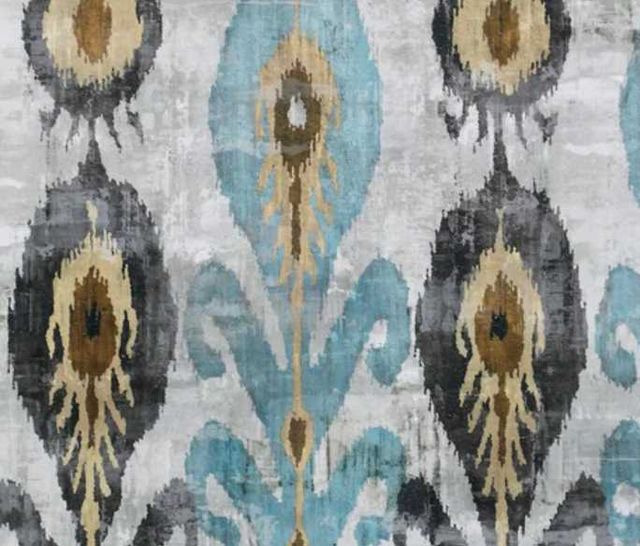 Stylecraft Ikat III Multi-Colored Wall Art-1