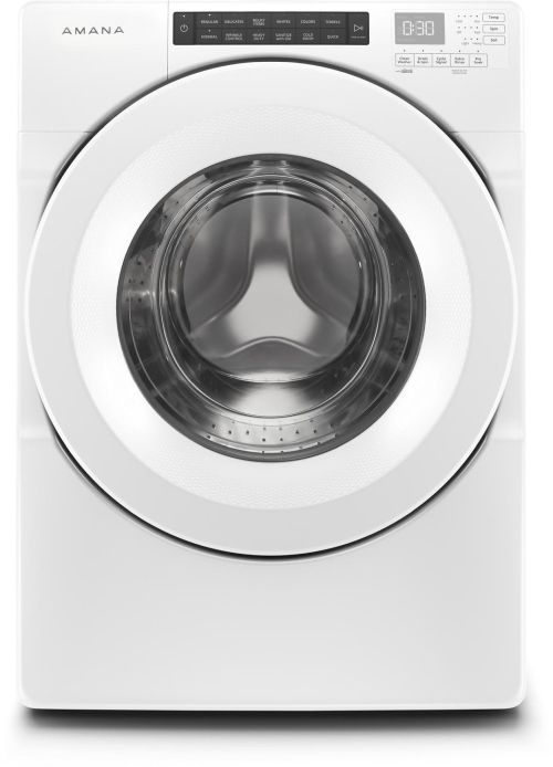 Amana® 5.0 Cu. Ft. White Front Load Washer-0