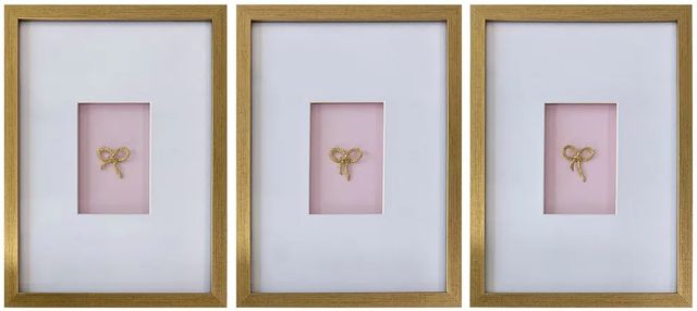 Crestview Collection Amelia 3-Piece Wall Art Set-0