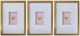 Crestview Collection Amelia 3-Piece Wall Art Set-0
