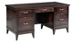 Urban Collections Cortland Double Pedestal Credenza-Cherry-0