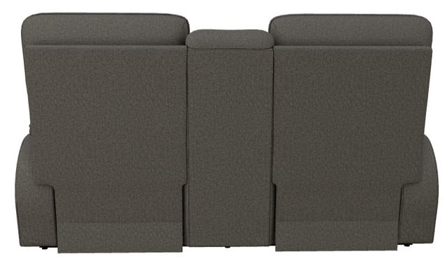 La-Z-Boy® Jay Granite Power Reclining Loveseat with Console and Headrest-3