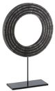 Currey & Company Chava Black Large Disc-1