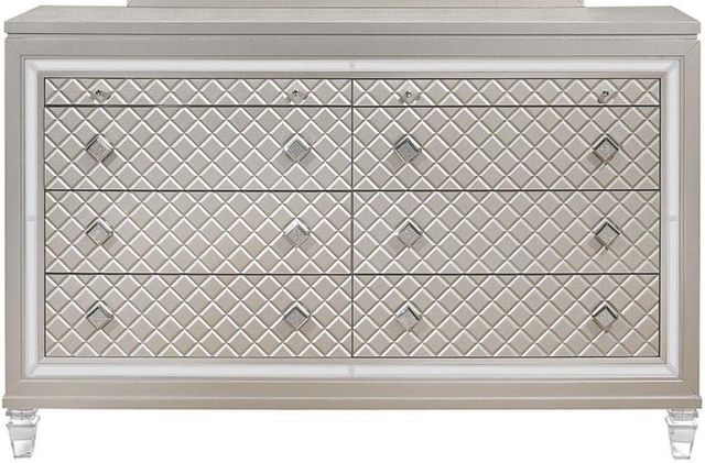 Global Furniture USA Paris 5-Piece Champagne Queen Bedroom Set-3