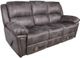 GoBerce® Gray Reclining Sofa-1