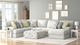 Jackson Furniture Stockbridge 4-Piece Slate Right-Arm Facing Sectional with Ottoman-1