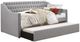 Homelegance® Tulney Gray Youth Twin Daybed with Trundle-0