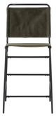 Powell® Wade Black/Green Counter Stool-3