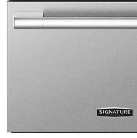 Signature Kitchen Suite Professional Series 24" Stainless Steel Undercounter Refrigerator/Freezer Drawers Panel Kit-1