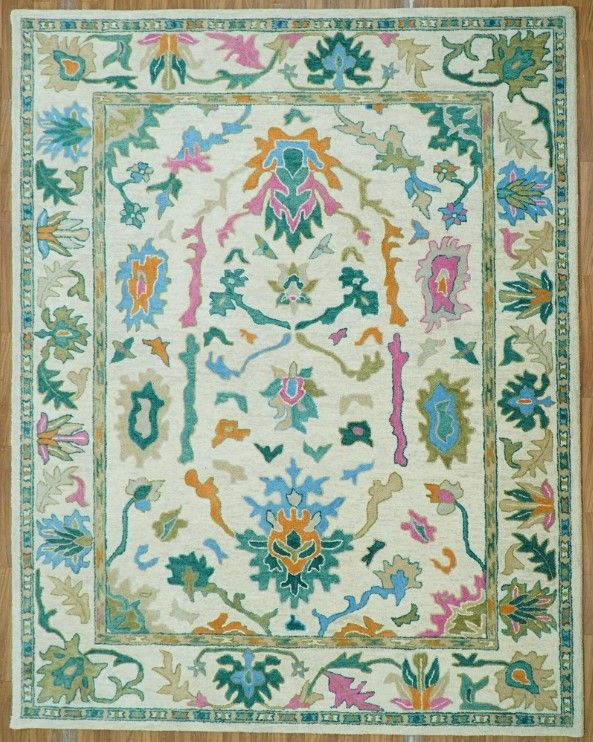 LR Home Elize Cream 8'x10' Area Rug-1