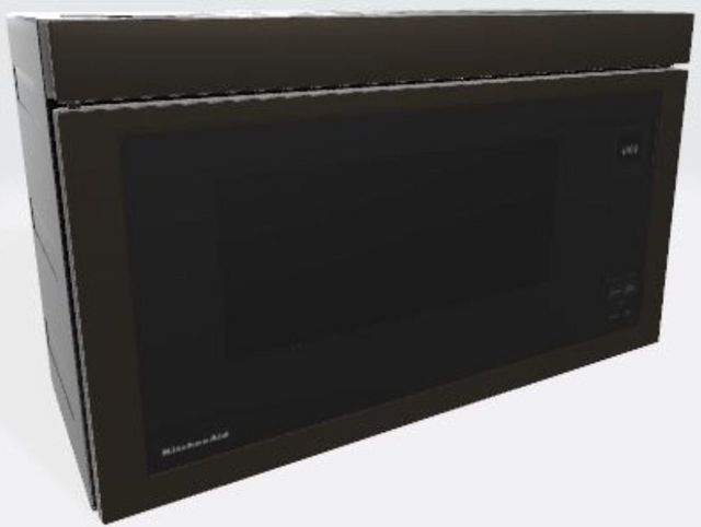 KitchenAid® 1.1 Cu. Ft. Black Stainless Steel Over The Range Microwave -6