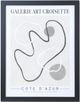 Stylecraft Cote Dazur II Black/White Wall Art-0
