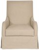 Vanguard® Furniture Vanguard Zoe Naylor Natural Swivel Chair-0