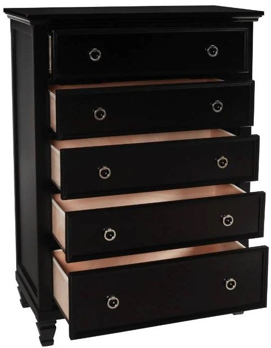 New Classic® Home Furnishings Tamarack Black Chest-3