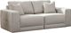 Benchcraft® Next-Gen Gaucho 2-Piece Gray Sectional Loveseat-0