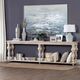 Crestview Collection Harvest White Console Table-1